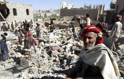 Sanslös destruktion av Jemen